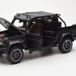 Mercedes Brabus G800 W463 Adventure XLP Night Zwart Magno Almost Real 1:18 - image 2 of 8