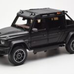 Mercedes Brabus G800 W463 Adventure XLP Night Zwart Magno Almost Real 1:18