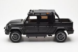 Mercedes Brabus G800 W463 Adventure XLP Night Zwart Magno Almost Real 1:18 860525 Metaal — afbeelding 4 van 8