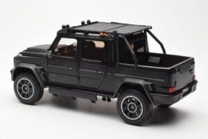 Mercedes Brabus G800 W463 Adventure XLP Night Zwart Magno Almost Real 1:18 860525 Metaal — afbeelding 7 van 8