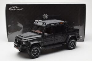 Mercedes Brabus G800 W463 Adventure XLP Night Zwart Magno Almost Real 1:18 860525 Metaal — afbeelding 8 van 8