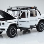 Mercedes Brabus G800 W464 Adventure XLP Polar Wit Almost Real 1:18 - image 2 of 8