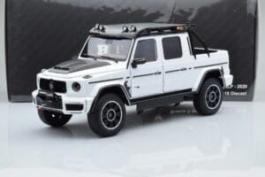 Mercedes Brabus G800 W464 Adventure XLP Polar Wit Almost Real 1:18 860524 Metaal — afbeelding 8 van 8