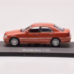 Mercedes C-Class W202 C220 Oranje Metallic Dealer Edition Minichamps 1:43