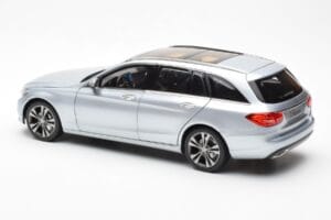 Mercedes C-Class W205 T-Model Zilver Asia Exclusive Norev 1:18 183865 Metaal — afbeelding 7 van 8