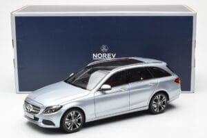 Mercedes C-Class W205 T-Model Zilver Asia Exclusive Norev 1:18 183865 Metaal — afbeelding 8 van 8
