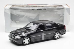 Mercedes C-Class W202 C36 AMG Zwart Metallic UT Models 1:18 26102 Metaal — afbeelding 6 van 6