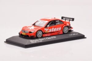 Mercedes C-Class W204 DTM Stern AMG Mercedes #17 M. Lauda DTM 2009 Minichamps 1:43 400093817 Metaal — afbeelding 2 van 4