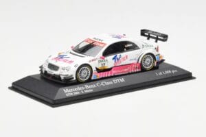 Mercedes C-Class W204 #17 Team Mucke S. Mucke DTM 2006 Minichamps 1:43 400063517 Metaal — afbeelding 2 van 4