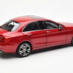 Mercedes C-Class W205 Rood Metallic Asia Exclusive Norev 1:18 - image 3 of 8