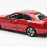 Mercedes C-Class W205 Rood Metallic Asia Exclusive Norev 1:18 - image 7 of 8