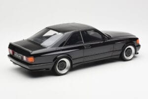 Mercedes 560 SEC C126 AMG Widebody Zwart Otto 1:18 OT187 Hars — afbeelding 2 van 6