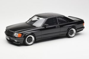 Mercedes 560 SEC C126 AMG Widebody Zwart Otto 1:18 OT187