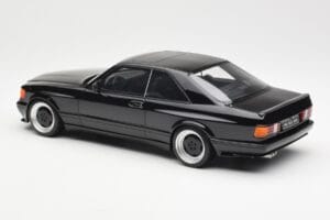 Mercedes 560 SEC C126 AMG Widebody Zwart Otto 1:18 OT187 Hars — afbeelding 5 van 6
