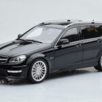 Mercedes C63 AMG S204 T-Model Zwart GT Spirit 1:18