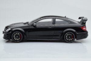Mercedes C63 AMG W204 Black Series Zwart GT Spirit 1:18 ZM019 Hars — afbeelding 3 van 7