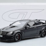 Mercedes C63 AMG W204 Black Series Zwart GT Spirit 1:18 - image 7 of 7