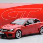 Mercedes C63 AMG W204 Black Series Rood GT Spirit 1:18 - image 6 of 6