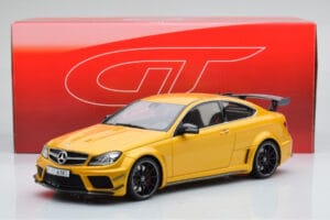 Mercedes C63 AMG W204 Black Series Goud GT Spirit 1:18 GT034 Hars — afbeelding 6 van 6