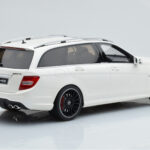 Mercedes C63 AMG S204 T-Model Wit GT Spirit 1:18 - image 2 of 8