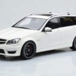 Mercedes C63 AMG S204 T-Model Wit GT Spirit 1:18