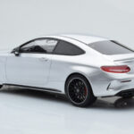 Mercedes C63S AMG C205 Coupe Zilver GT Spirit 1:18 - image 5 of 6