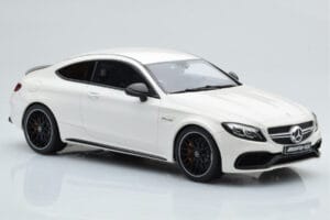 Mercedes C63S AMG C205 Coupe Wit GT Spirit 1:18 B66965707 Hars — afbeelding 4 van 6