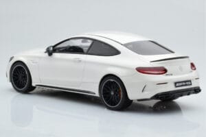 Mercedes C63S AMG C205 Coupe Wit GT Spirit 1:18 B66965707 Hars — afbeelding 5 van 6