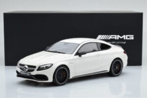Mercedes C63S AMG C205 Coupe Wit GT Spirit 1:18 B66965707 Hars — afbeelding 6 van 6