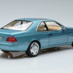 Mercedes CL600 C140 Blauw Metallic Norev 1:18 183448 Metaal - image 3 of 7