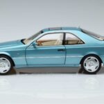 Mercedes CL600 C140 Blauw Metallic Norev 1:18 183448 Metaal - image 4 of 7