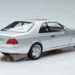 Mercedes CL600 C140 Zilver Metallic Norev 1:18 183446 Metaal - image 3 of 7
