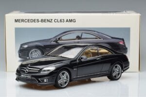 Mercedes CL63 AMG C216 Zwart AUTOart 1:18 76169 Metaal — afbeelding 6 van 6
