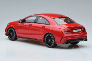 Mercedes CLA 45 AMG C117 Jupiter Rood GT Spirit 1:18 GT031 Hars — afbeelding 5 van 6