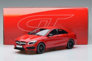 Mercedes CLA 45 AMG C117 Jupiter Rood GT Spirit 1:18 GT031 Hars — afbeelding 6 van 6