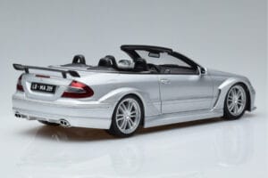Mercedes CLK DTM AMG W209 Cabriolet Zilver Kyosho 1:18 B66962272 Metaal — afbeelding 3 van 8