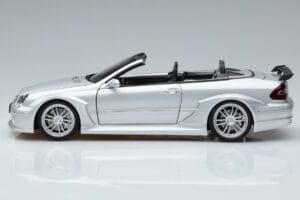 Mercedes CLK DTM AMG W209 Cabriolet Zilver Kyosho 1:18 B66962272 Metaal — afbeelding 5 van 8