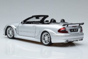 Mercedes CLK DTM AMG W209 Cabriolet Zilver Kyosho 1:18 B66962272 Metaal — afbeelding 7 van 8