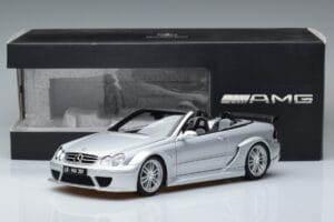 Mercedes CLK DTM AMG W209 Cabriolet Zilver Kyosho 1:18 B66962272 Metaal — afbeelding 8 van 8