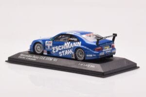 Mercedes CLK DTM Team Manthey #9 B. Maylander DTM 2001 Minichamps 1:43 400013109 Metaal — afbeelding 3 van 4