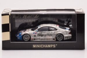 Mercedes CLK DTM Team Persson #15 C. Albers DTM 2001 Minichamps 1:43 400013715 Metaal — afbeelding 4 van 4