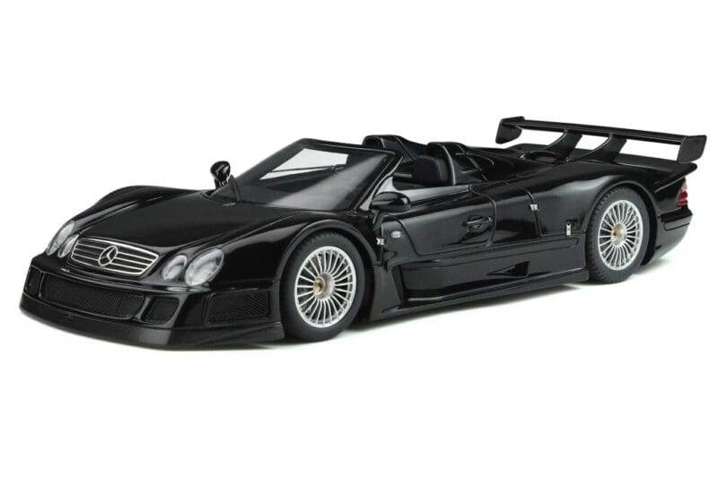 Mercedes CLK GTR Roadster Zwart GT Spirit 1:18 GT826 Hars