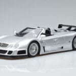 Mercedes CLK GTR Roadster Zilver GT Spirit 1:18 GT155 Hars