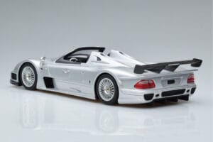 Mercedes CLK GTR Roadster Zilver GT Spirit 1:18 GT155 Hars — afbeelding 5 van 6