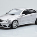 Mercedes CLK63 AMG C209 Coupe Zilver Otto 1:18