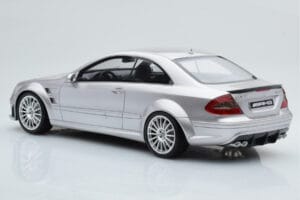 Mercedes CLK63 AMG C209 Coupe Zilver Otto 1:18 OT227 Hars — afbeelding 5 van 6