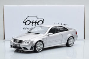 Mercedes CLK63 AMG C209 Coupe Zilver Otto 1:18 OT227 Hars — afbeelding 6 van 6