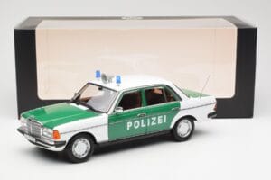 Mercedes E-Class W123 Polizei Norev 1:18 B66040676 Metaal — afbeelding 8 van 8