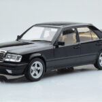 Mercedes E-Class W124 Tuning Zwart MCG 1:18