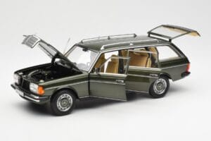 Mercedes 230T W123 T-Model Groen Metallic Norev 1:18 183730 Metaal — afbeelding 2 van 8